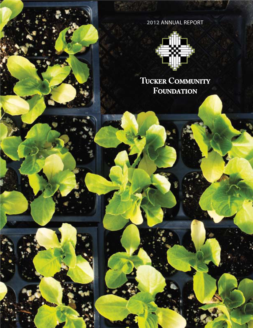 TUCKER COMMUNITY FOUNDATION 2012 Annual Report