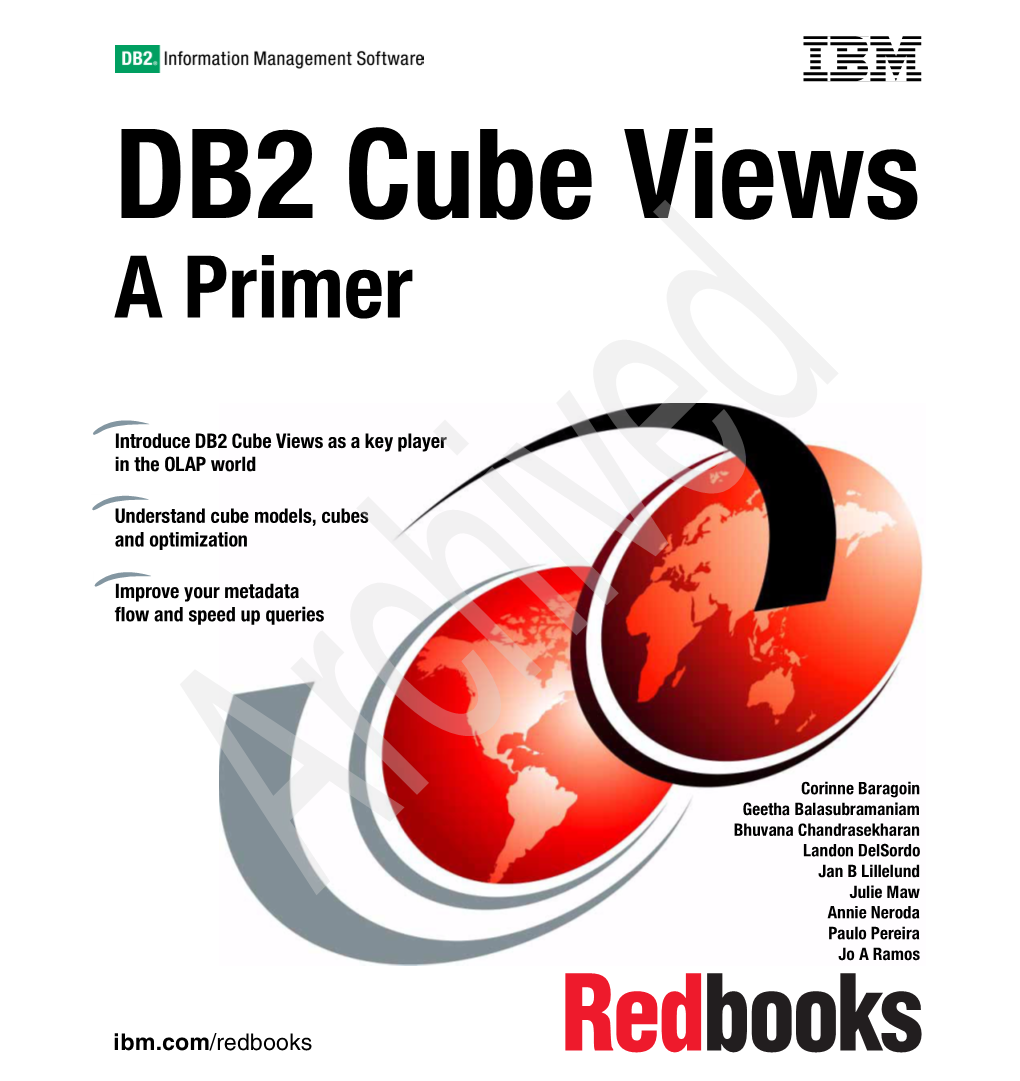 DB2 Cube Views a Primer