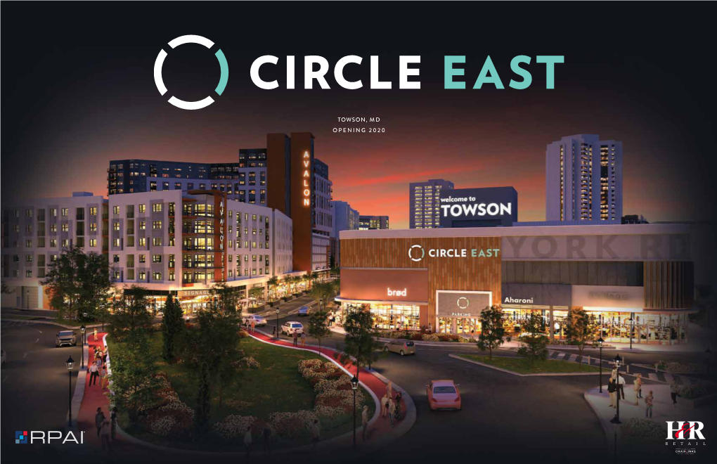 Towson, Md Opening 2020