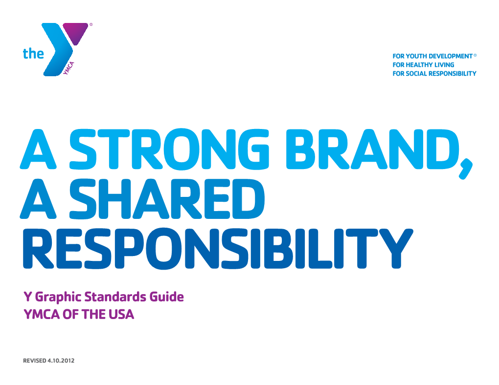 Y Graphic Standards Guide YMCA of the USA