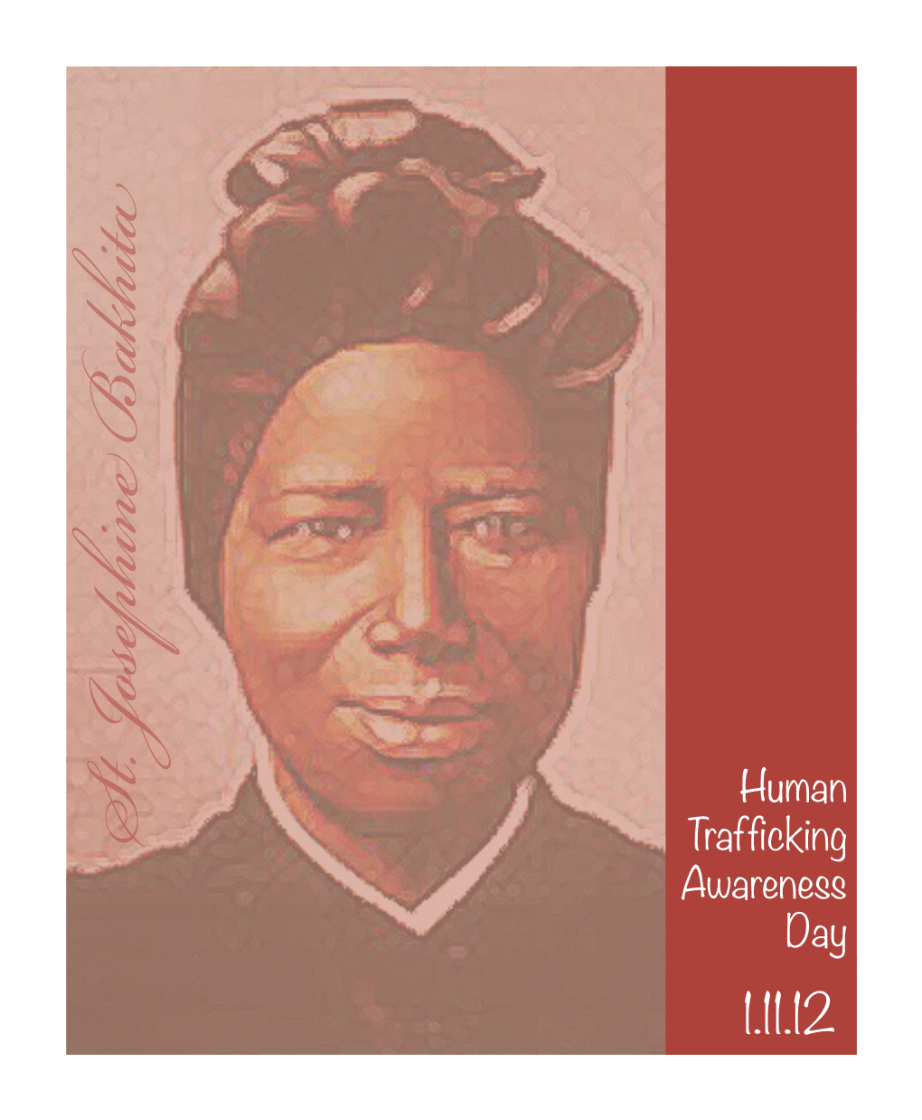 St. Josephine Bakhita Awareness Trafficking Human Human 1.11.12 Day