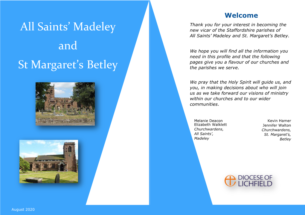 All Saints' Madeley and St Margaret's Betley