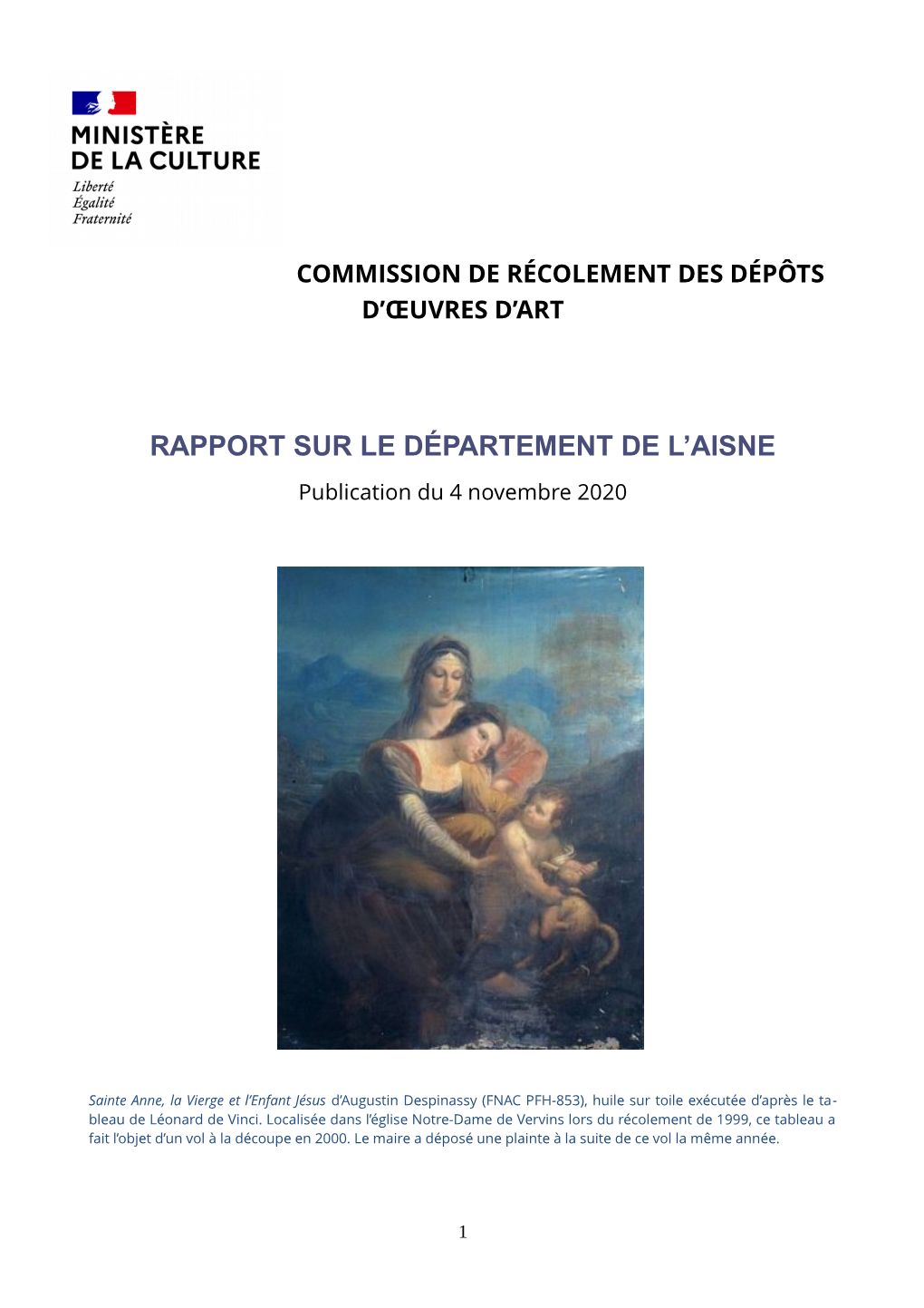Rapport Sur Le Département De L'aisne Pdf 369 Ko