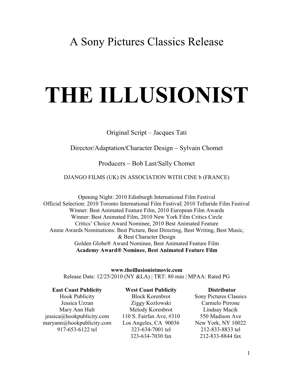 The Illusionist