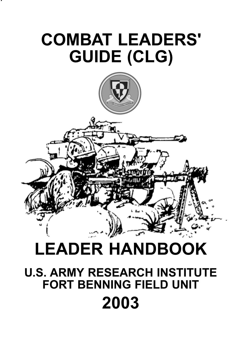 Combat Leaders Guide