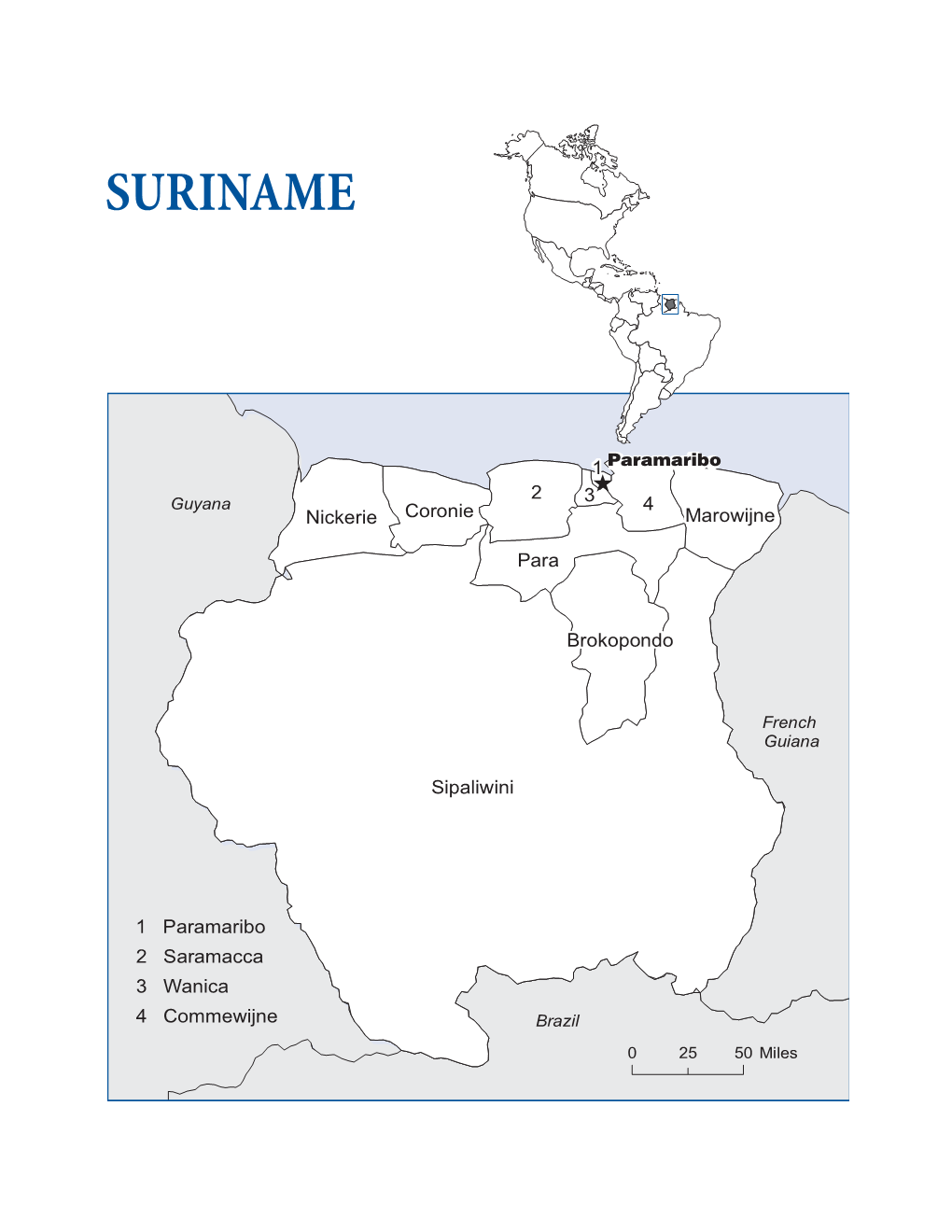 Suriname Country Profile Health in the Americas 2007