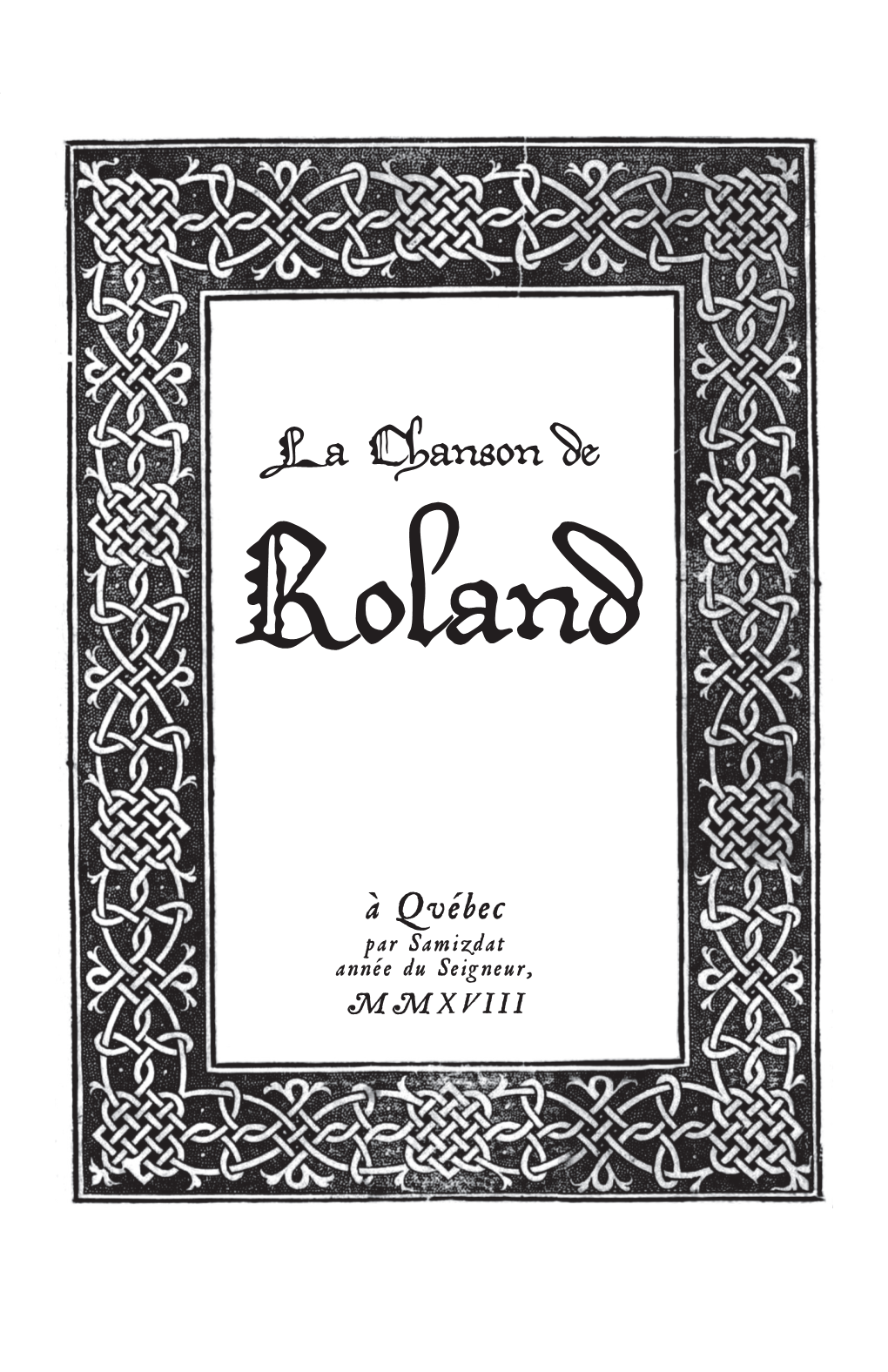 La Chanson De Roland