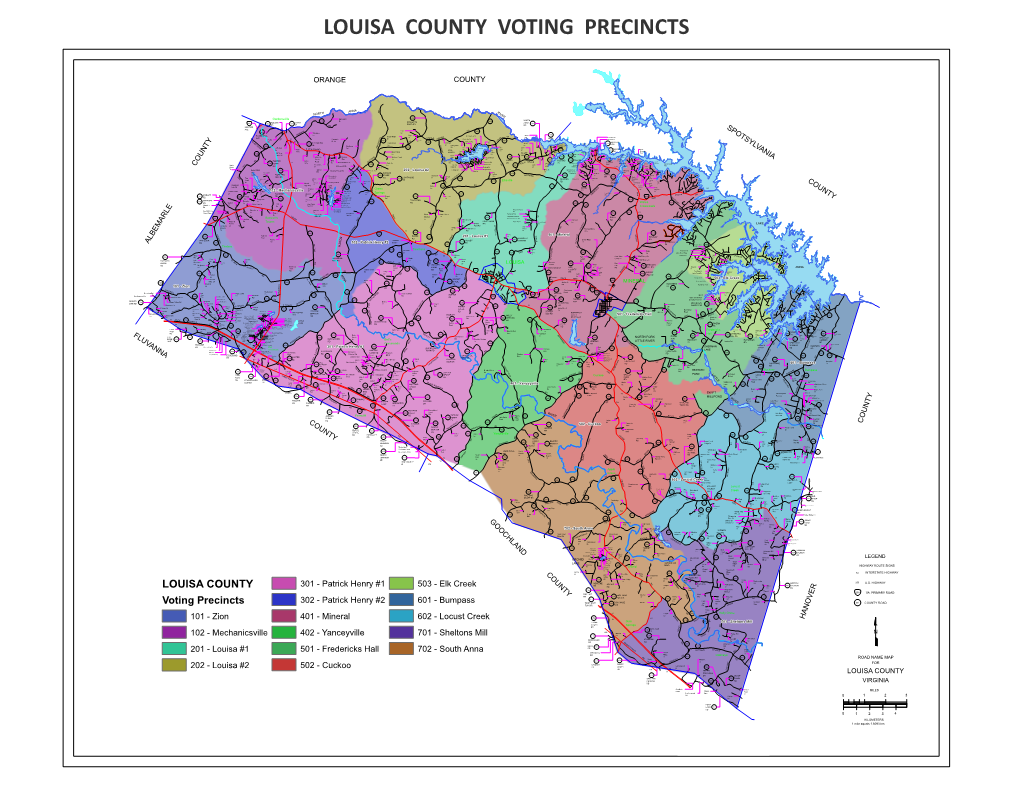 Louisa County Voting Precincts 2017 Map (PDF)