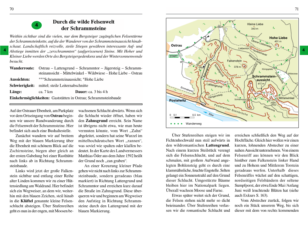 Durch Die Wilde Felsenwelt Der Schrammsteine