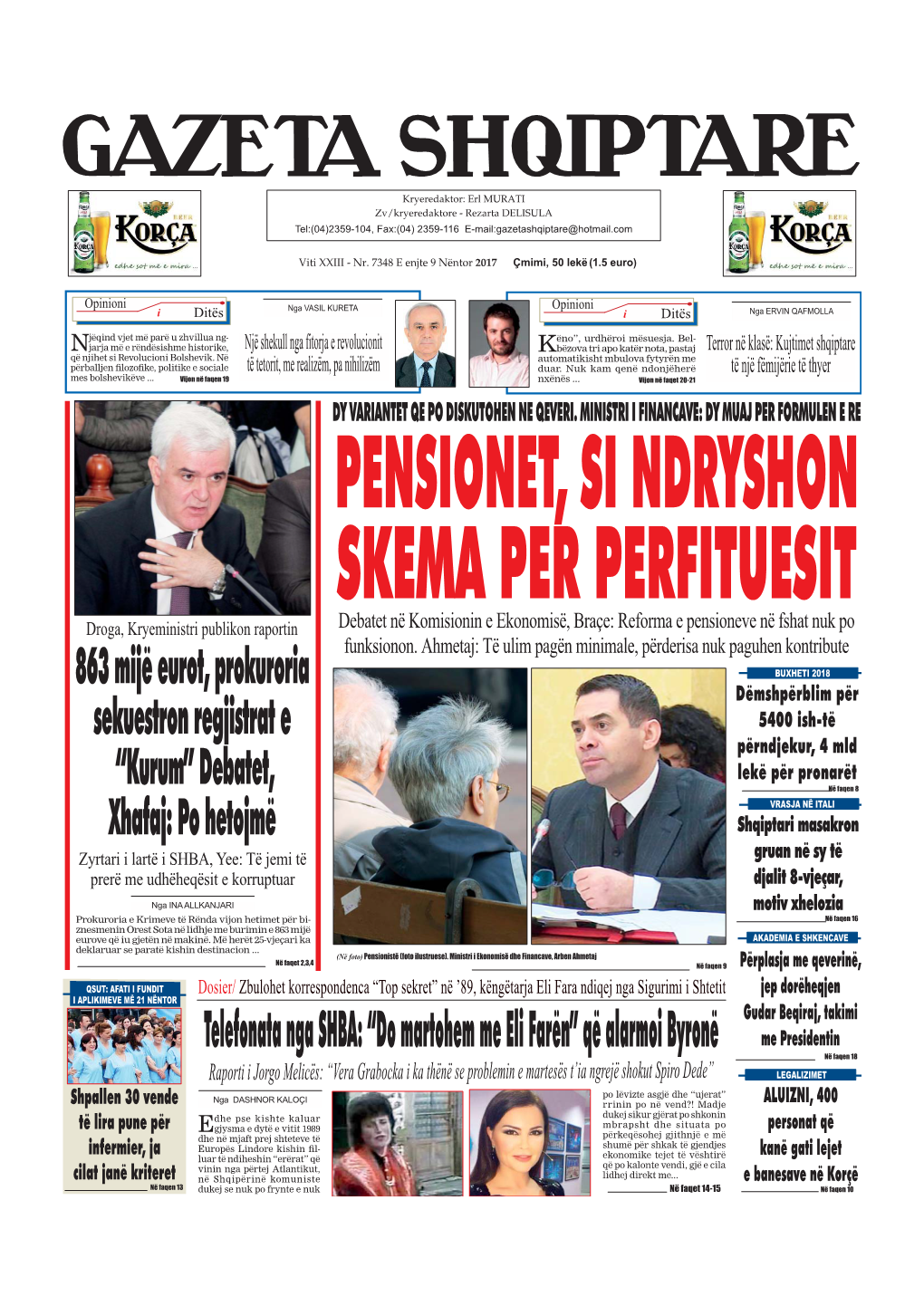 Pensionet, Si Ndryshon Skema Per Perfituesit