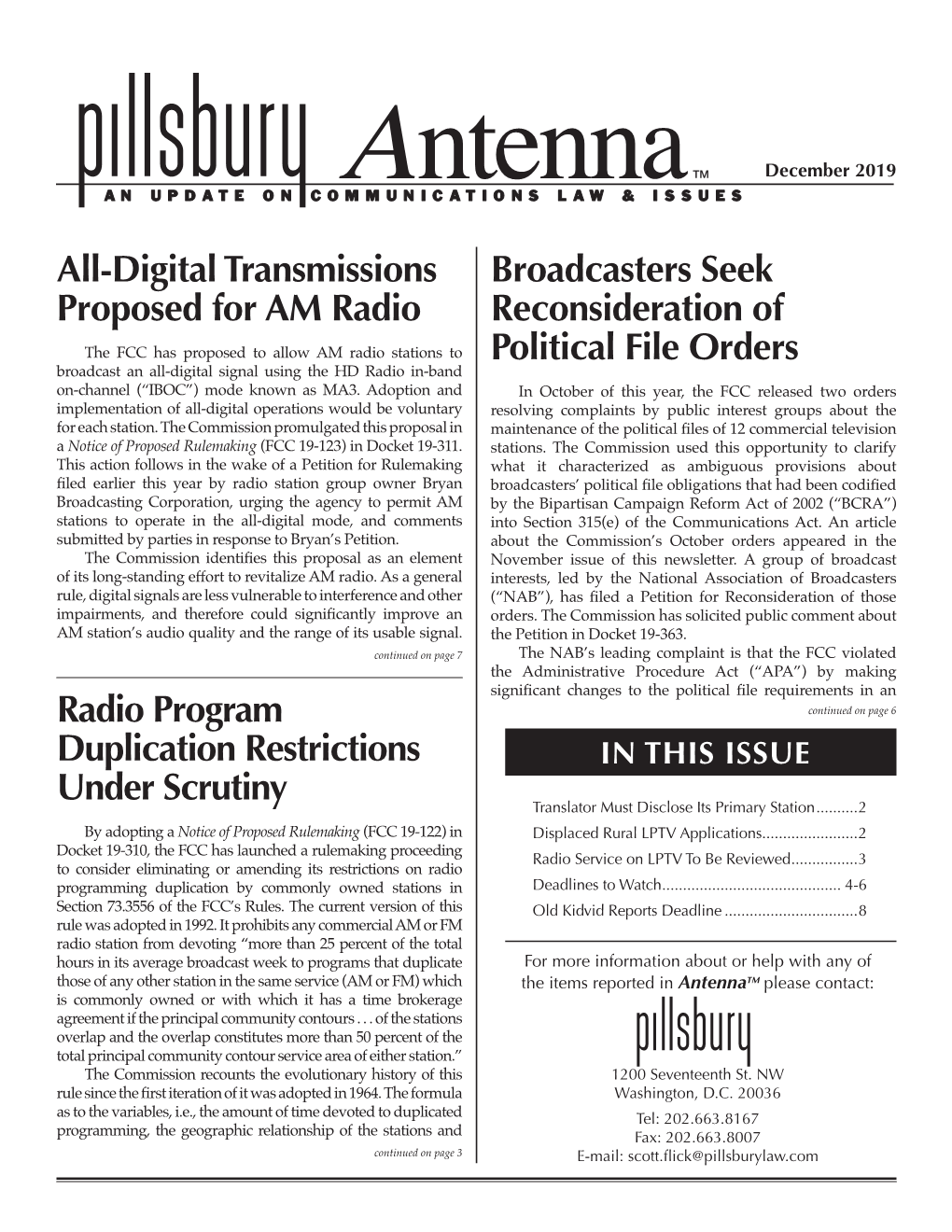 All-Digital Transmissions Proposed for AM Radio Radio Program