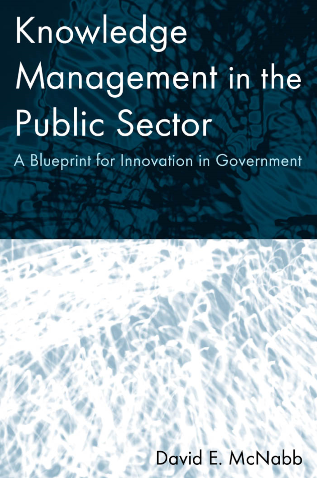 Knowledge Management in the Public Sector