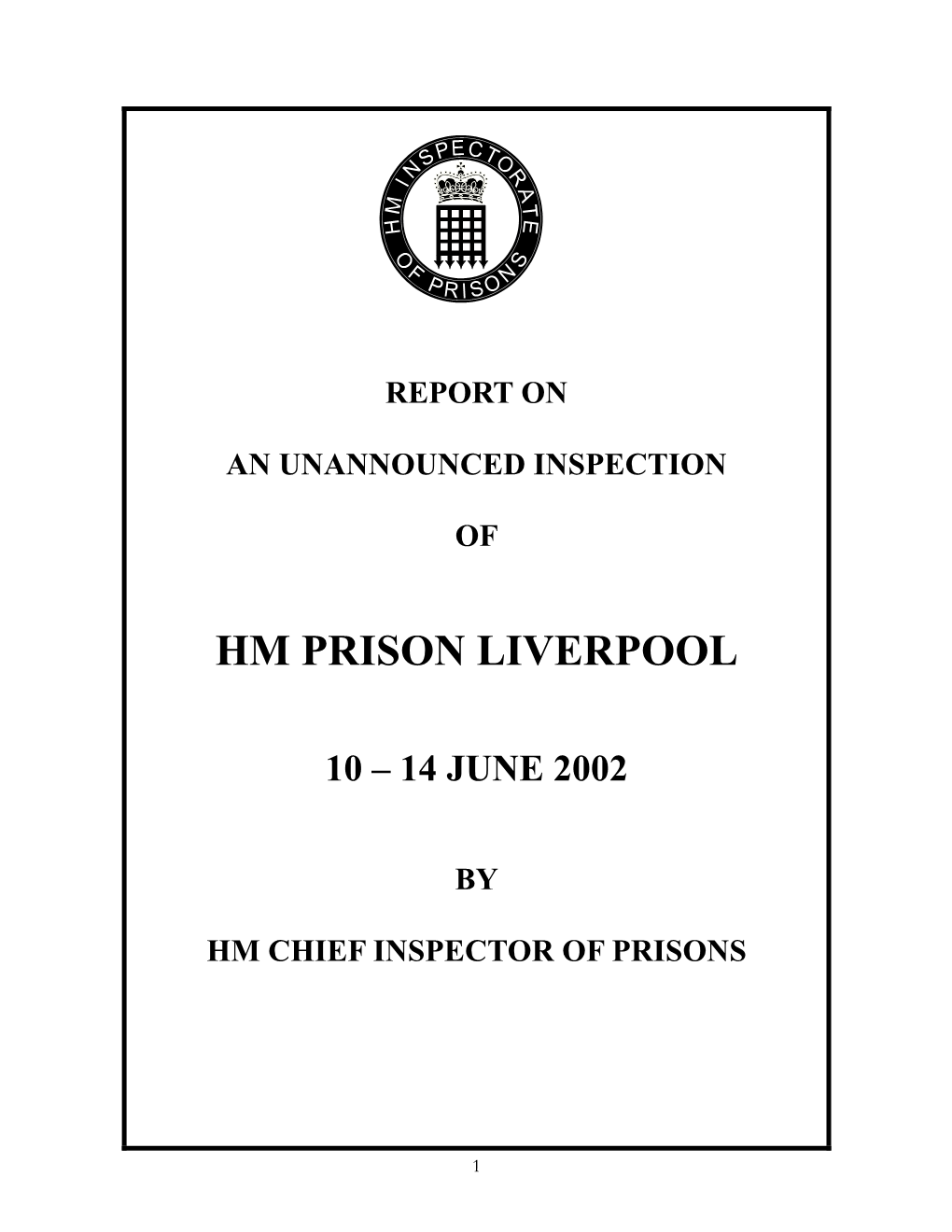 Hm Prison Liverpool
