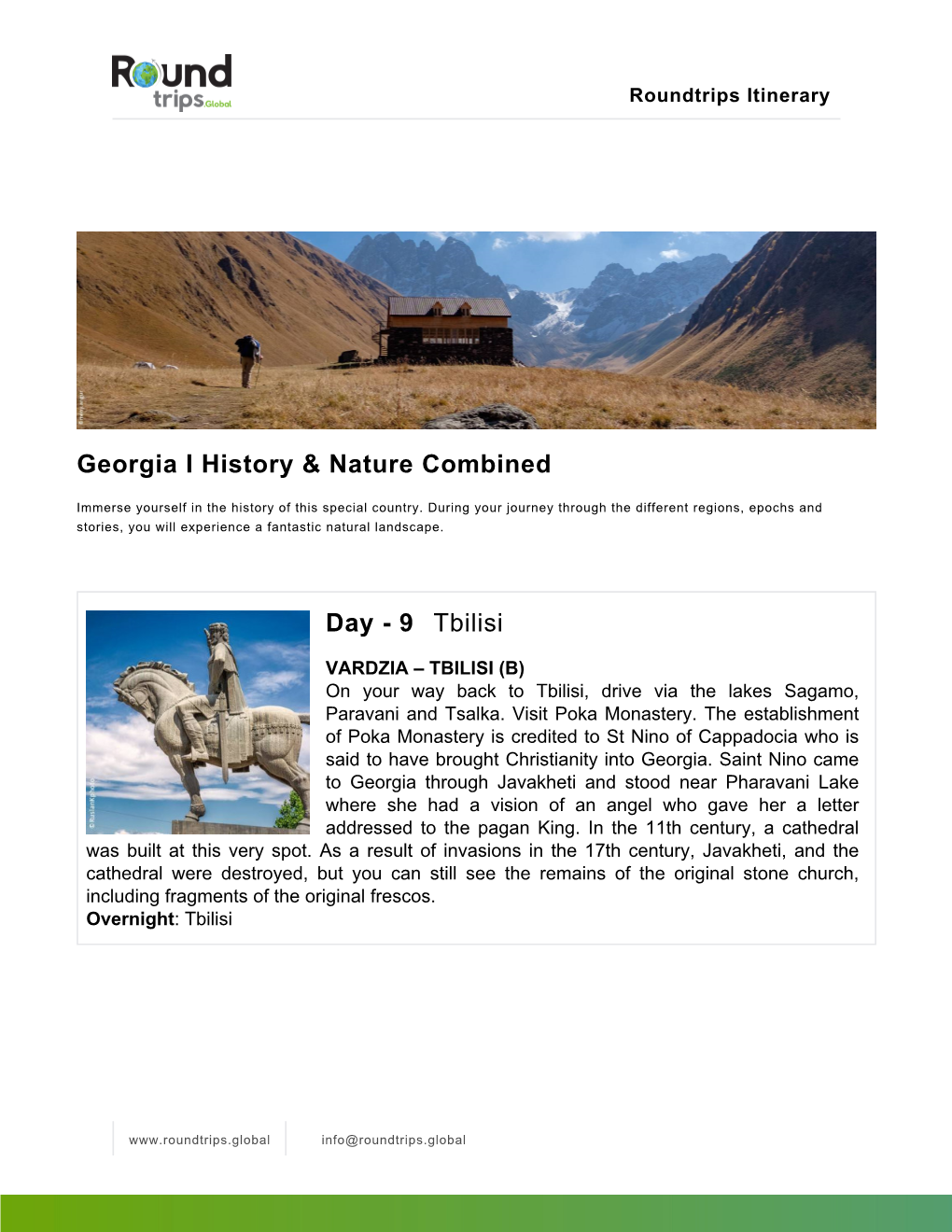Georgia I History & Nature Combined