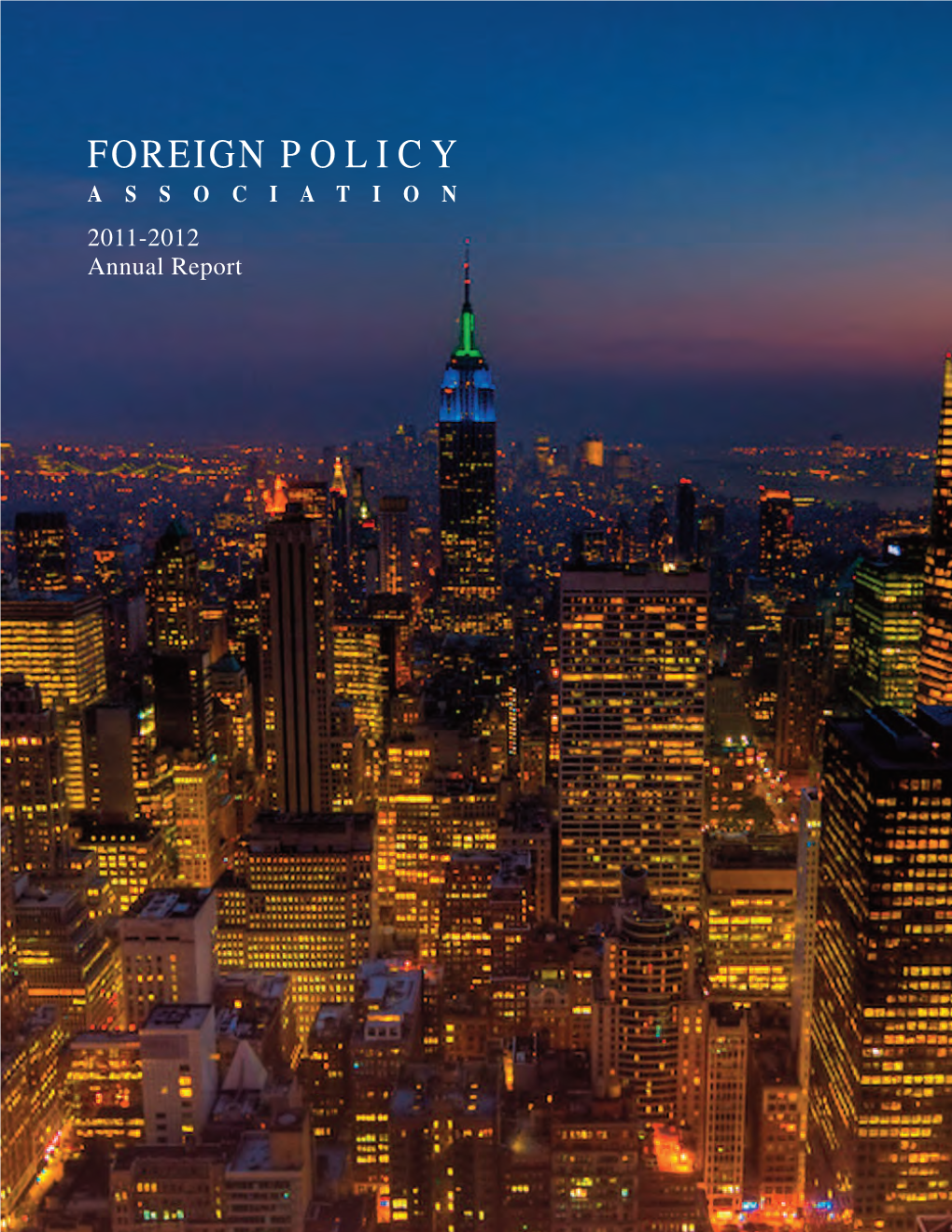 Foreign Policy Association Board of Directors 4