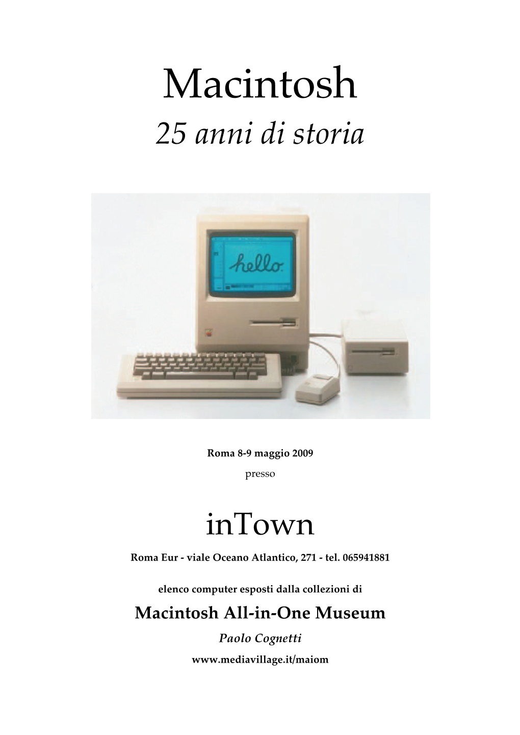 Macintosh 25 Anni Di Storia