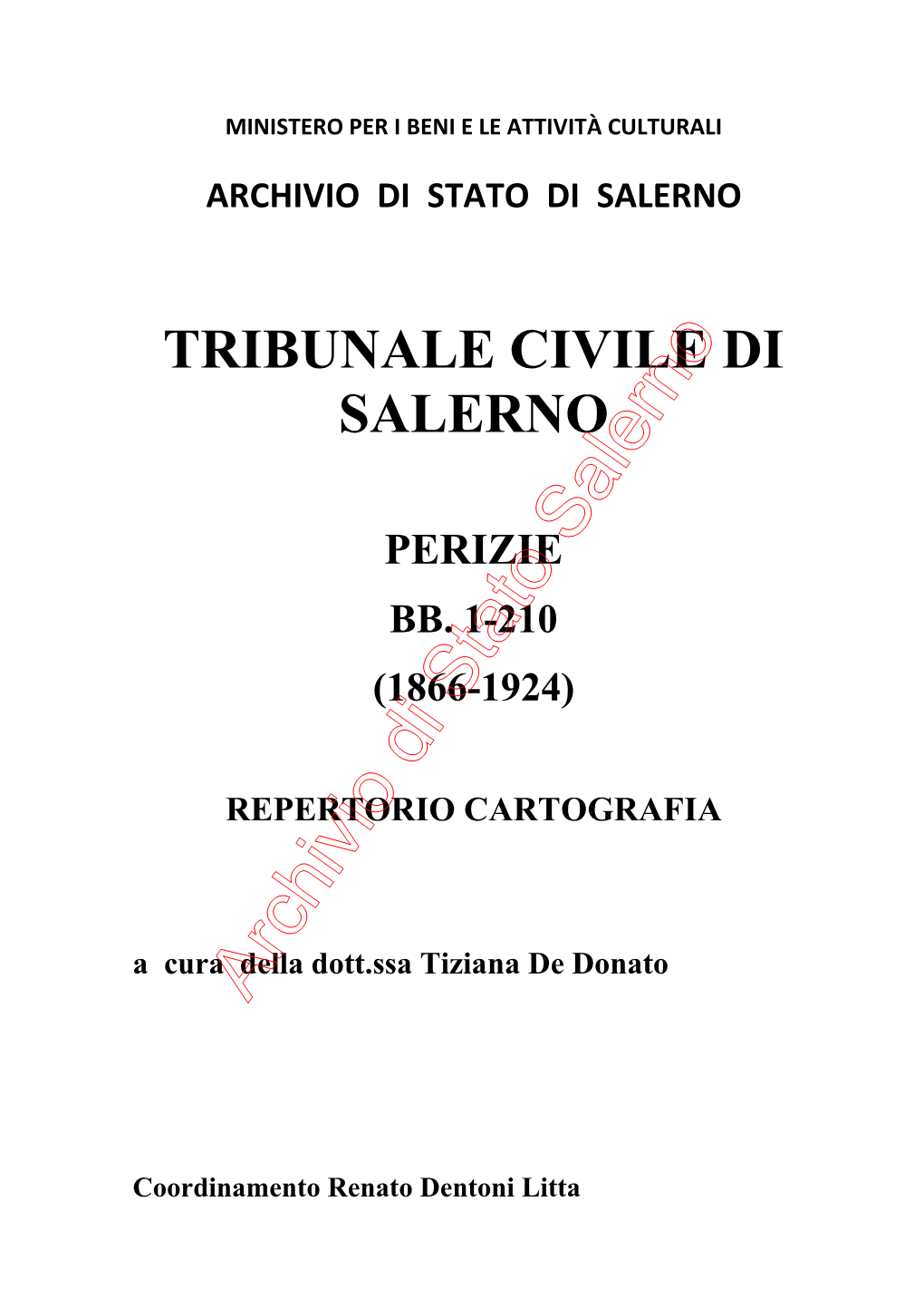 Tribunale Civile Di Salerno