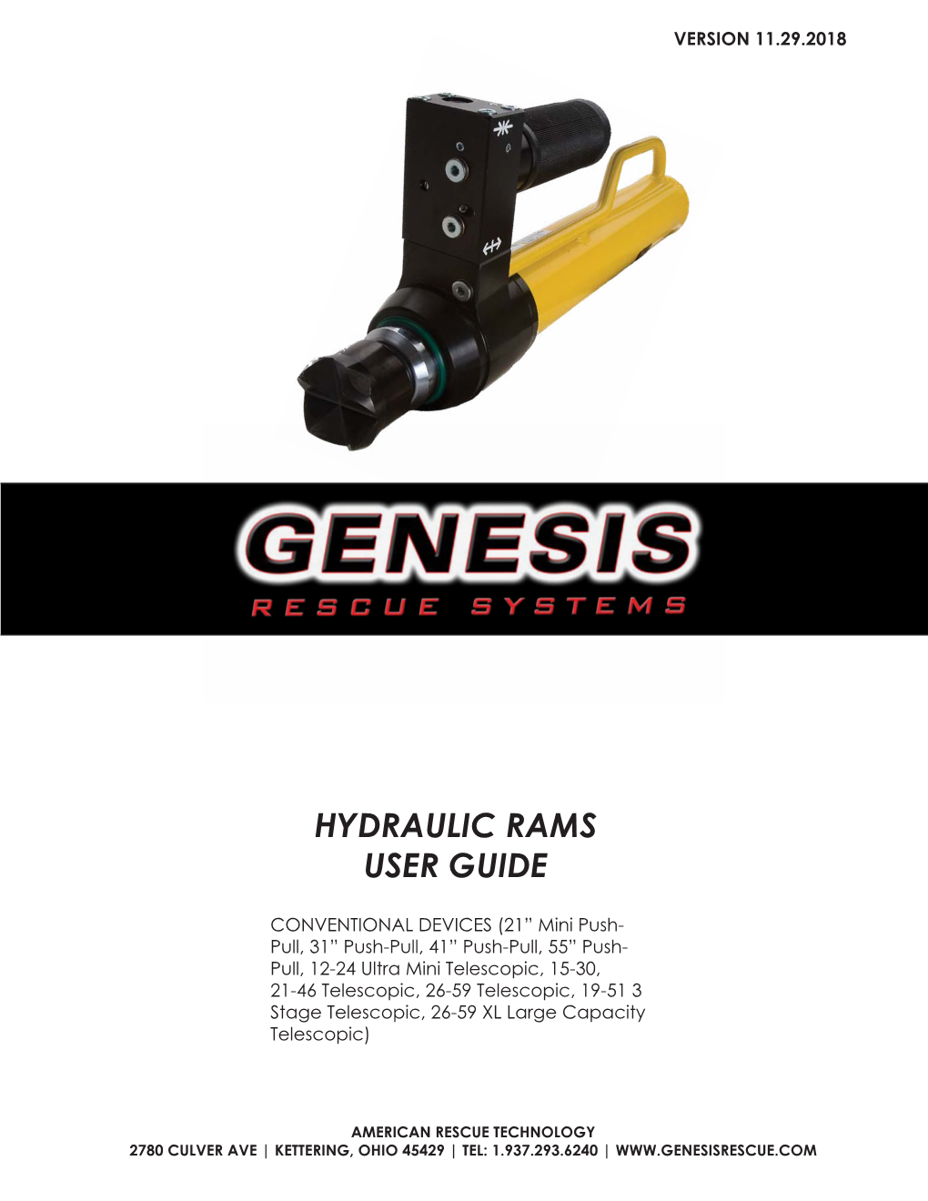Hydraulic Rams User Guide