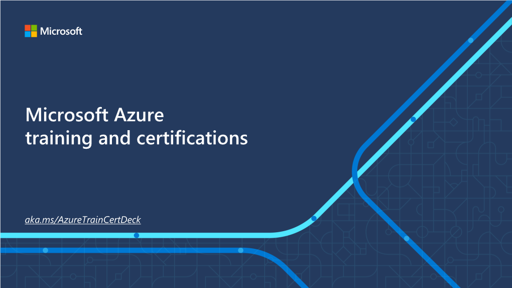 Azure Training + Certification Guide