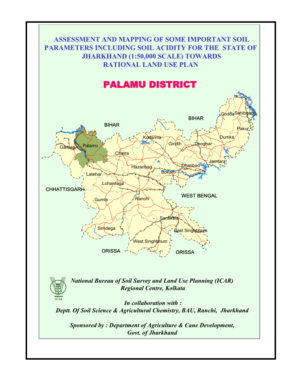 Assessment and Mapping of Some Important Soil Parameters Including Soil Acidity for the State Of