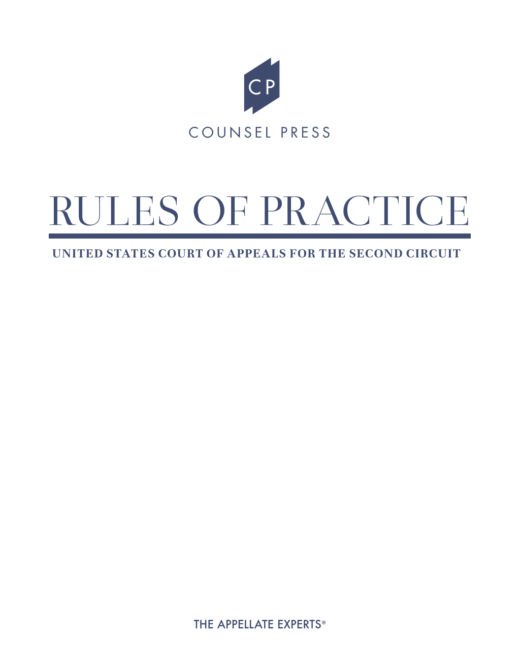 Rules of Practice United States Court of Appeals for the Second Circuit Second Circuit Appellate Rules