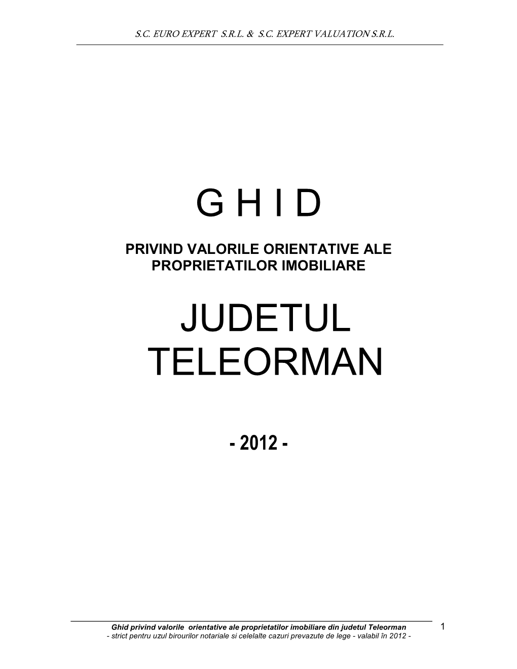 Ghid Judetul Teleorman