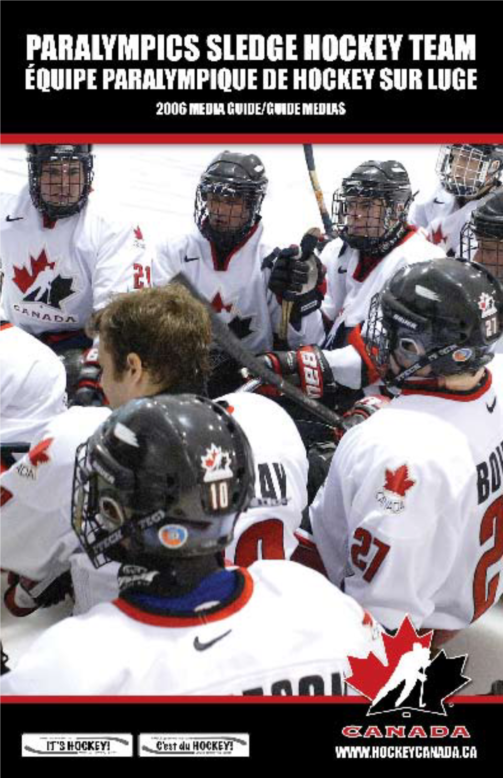 Sledge Hockey Hockey Sur Luge Media Guide/Guide Médias