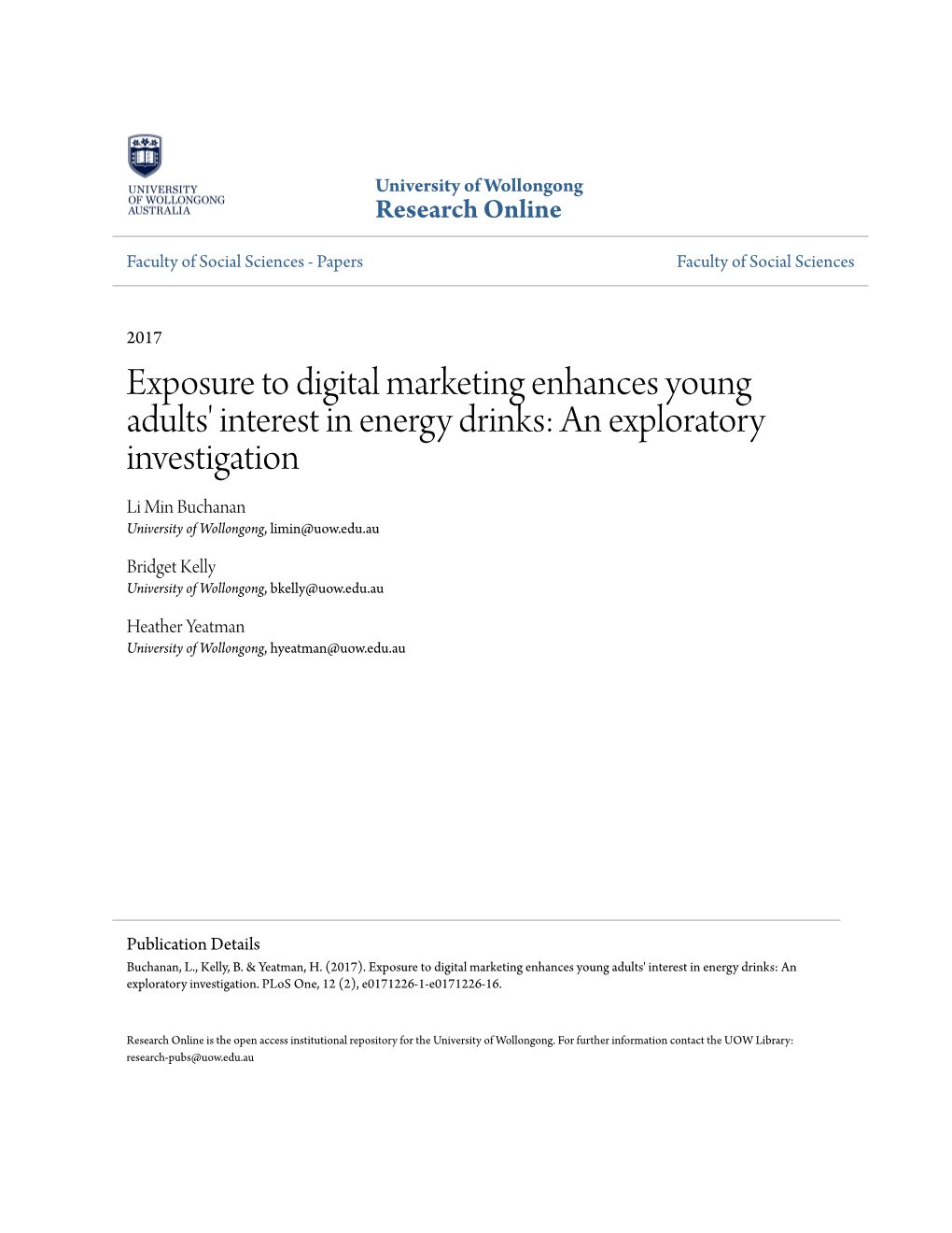 Exposure to Digital Marketing Enhances Young Adults' Interest In