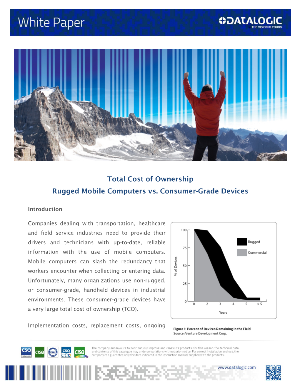 Rugged Mobile Computers Vs. Consumer-Grade Devices