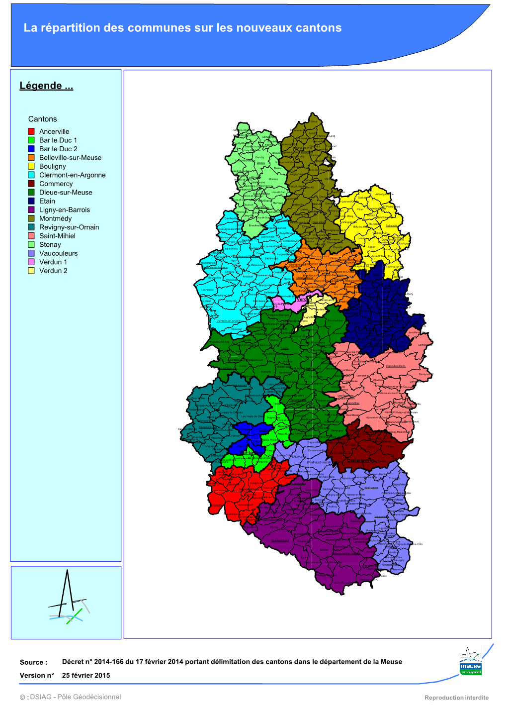 La Répartition Des Communes Sur Les Nouveaux Cantons