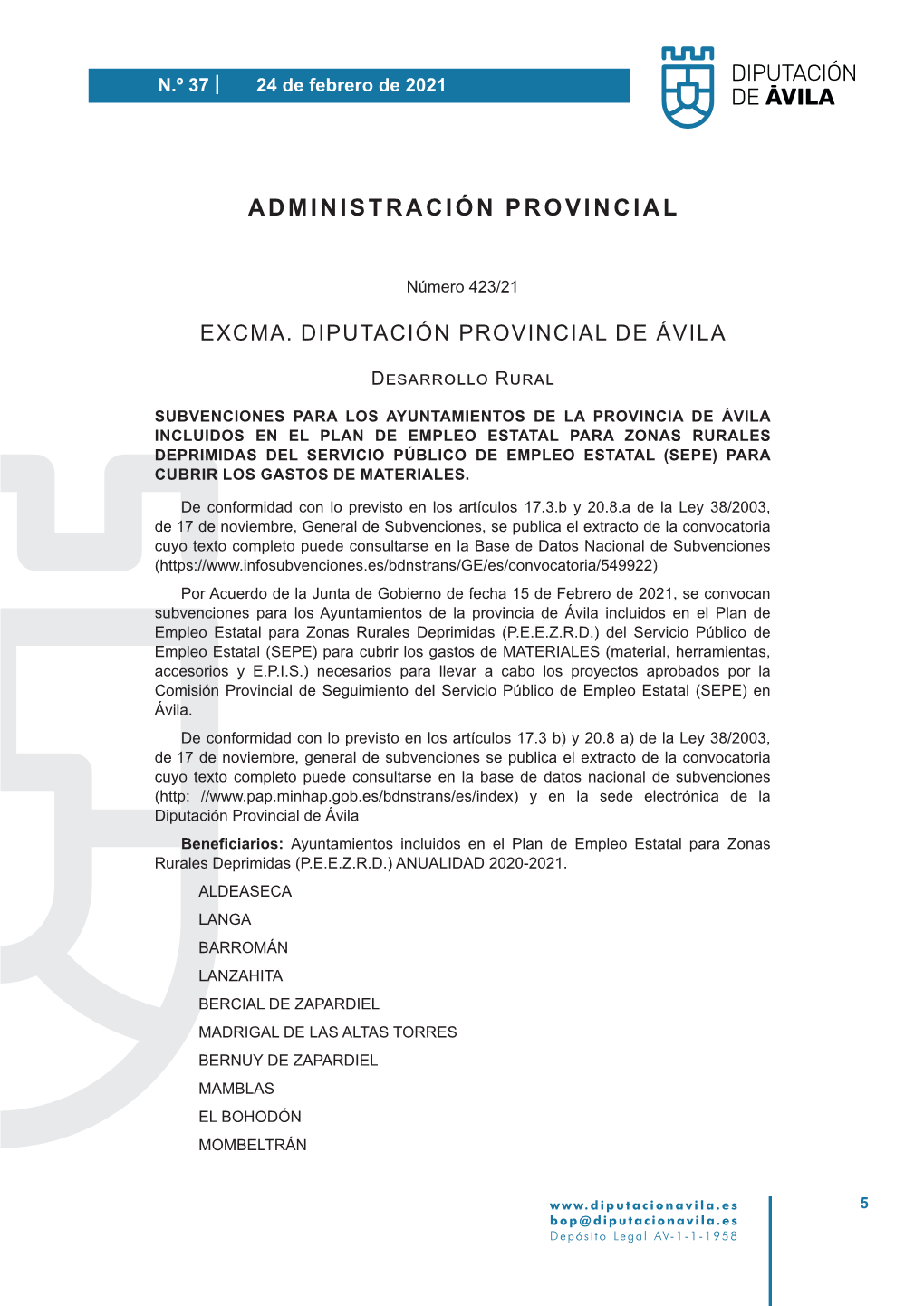 Administración Provincial