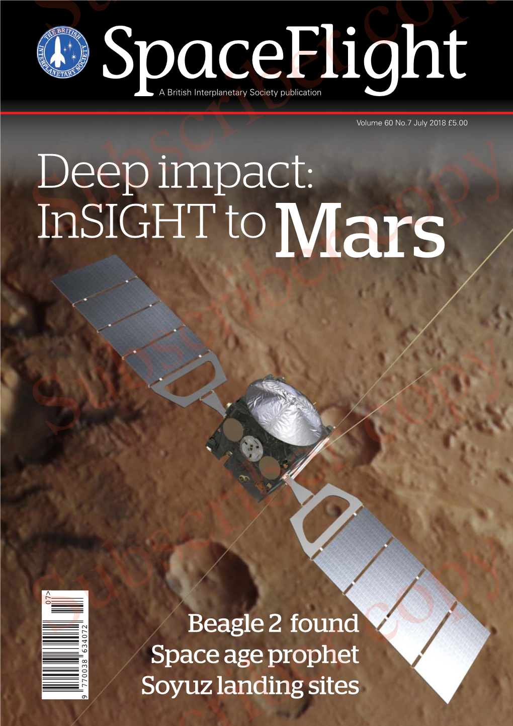 Insight to Mars 07> Beagle 2 Found