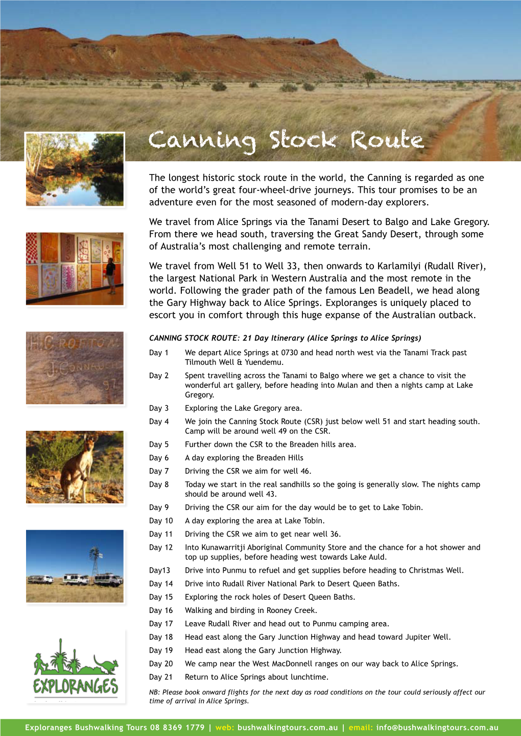 Canning Stock Route