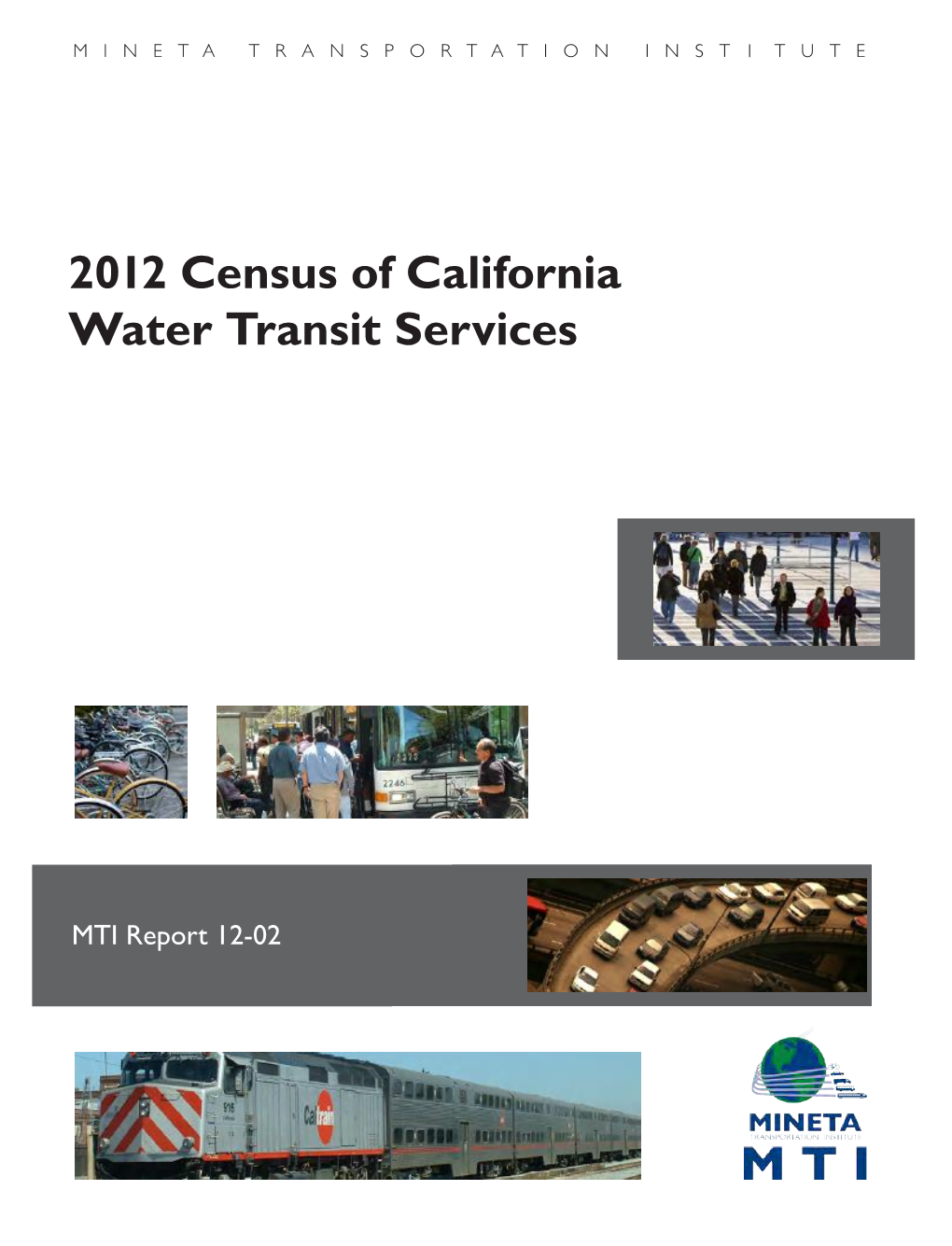 2012 Census of California Water Transit Services