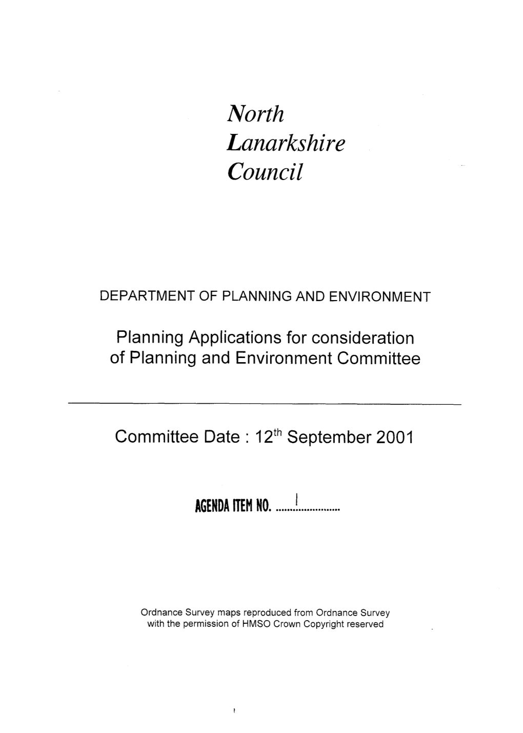 Department of Planning and Environment