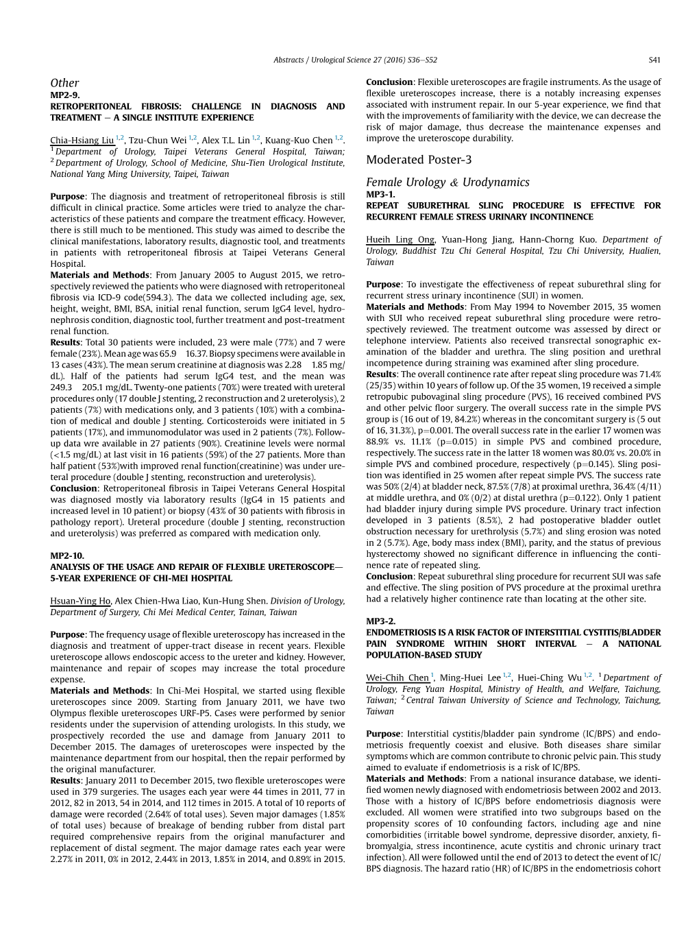 RETROPERITONEAL FIBROSIS: CHALLENGE in DIAGNOSIS and Associated with Instrument Repair