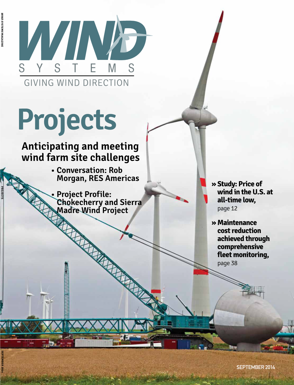 Projects Anticipating and Meeting Wind Farm Site Challenges • Conversation: Rob Morgan, RES Americas