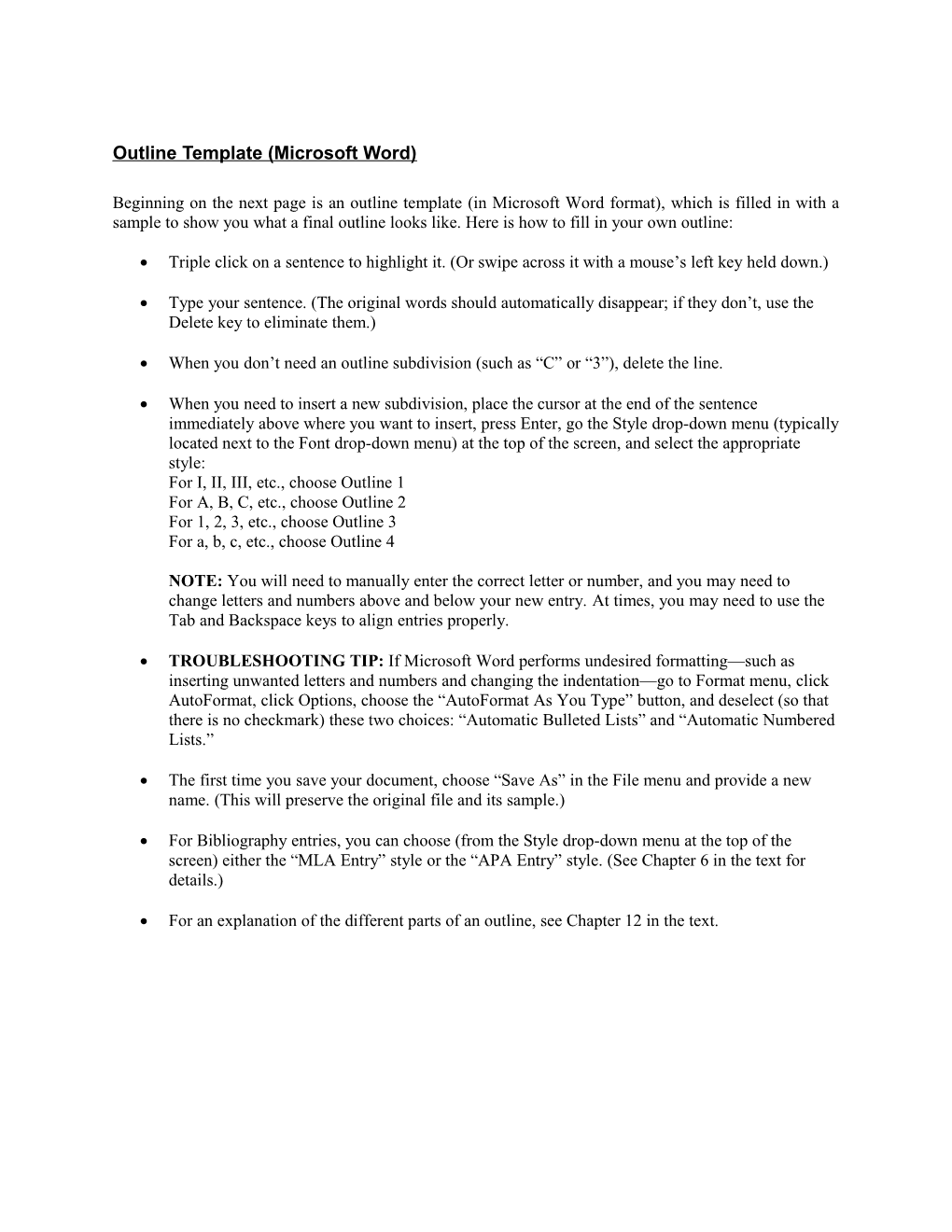 Outline Template (Microsoft Word) s1