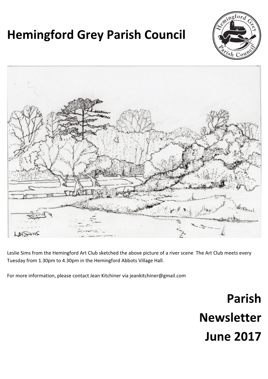 Hemingford Grey Parish Council Parish Newsletter June 2017
