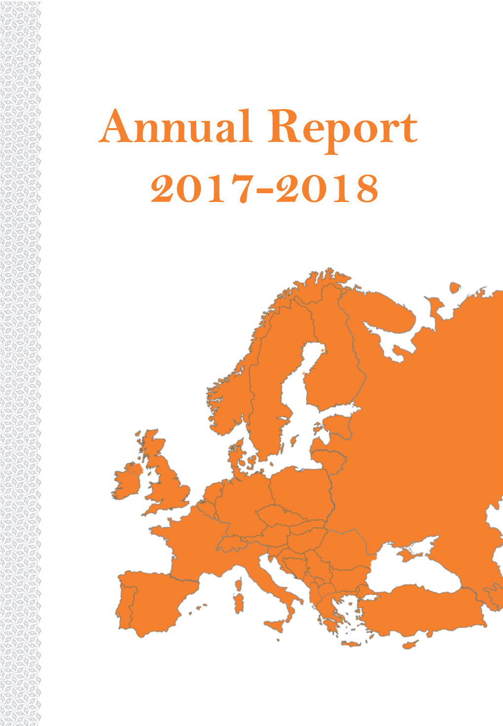Annual Report 2017-2018 Introduction to EFPSA