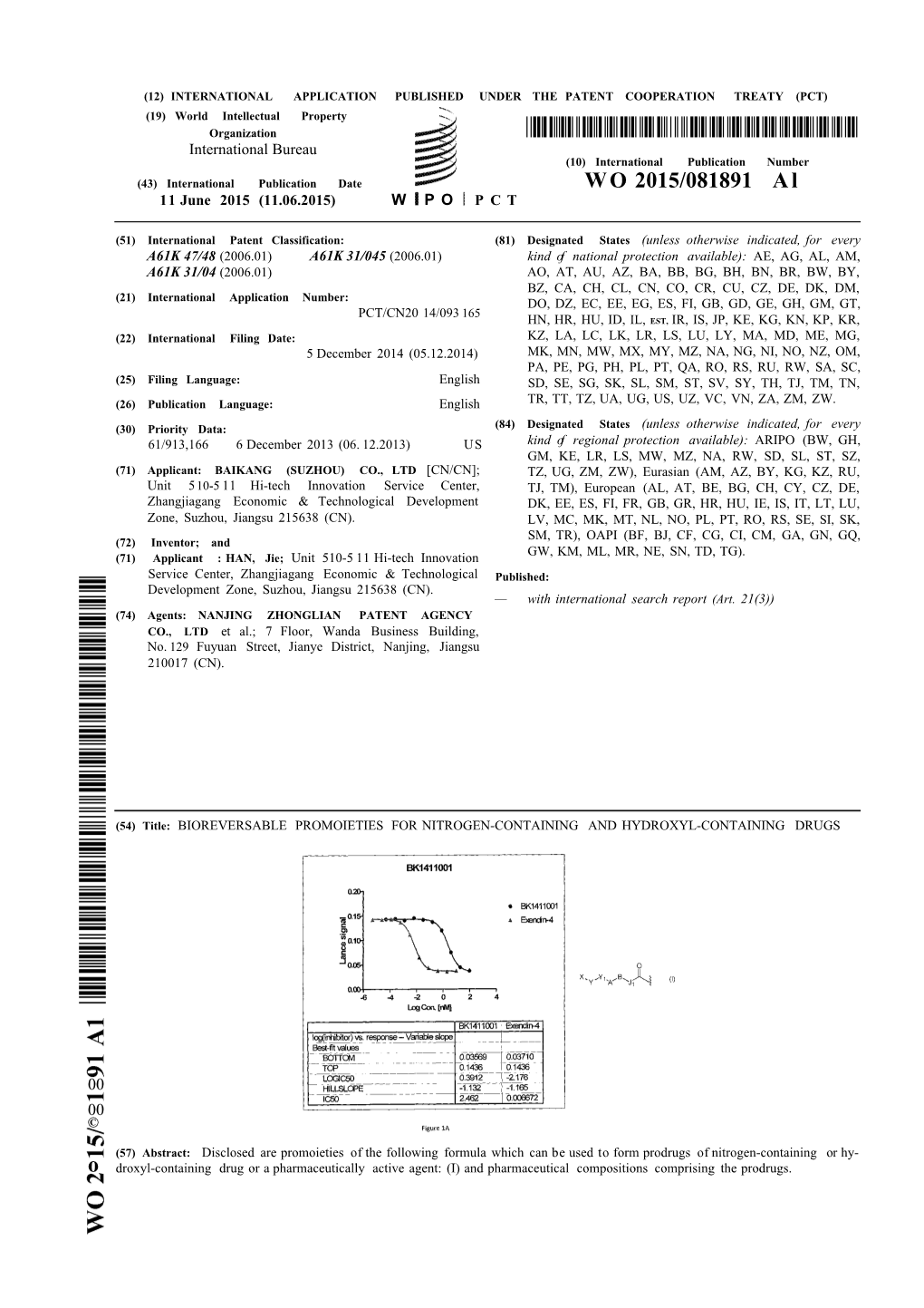 WO 2015/081891 Al