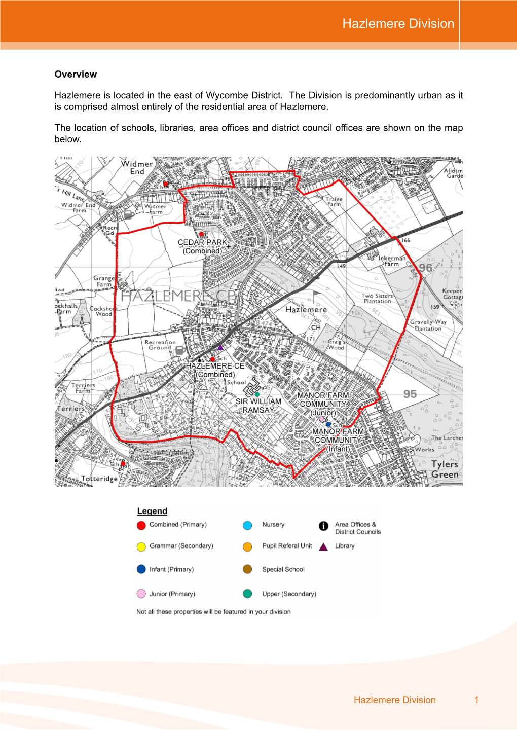 Download 'Hazlemere 2011 Census'