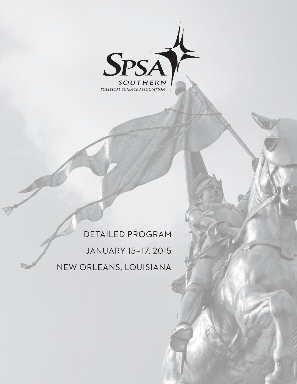2015 SPSA Conference Program
