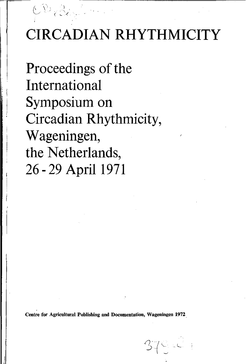 Circadian Rhythmicity