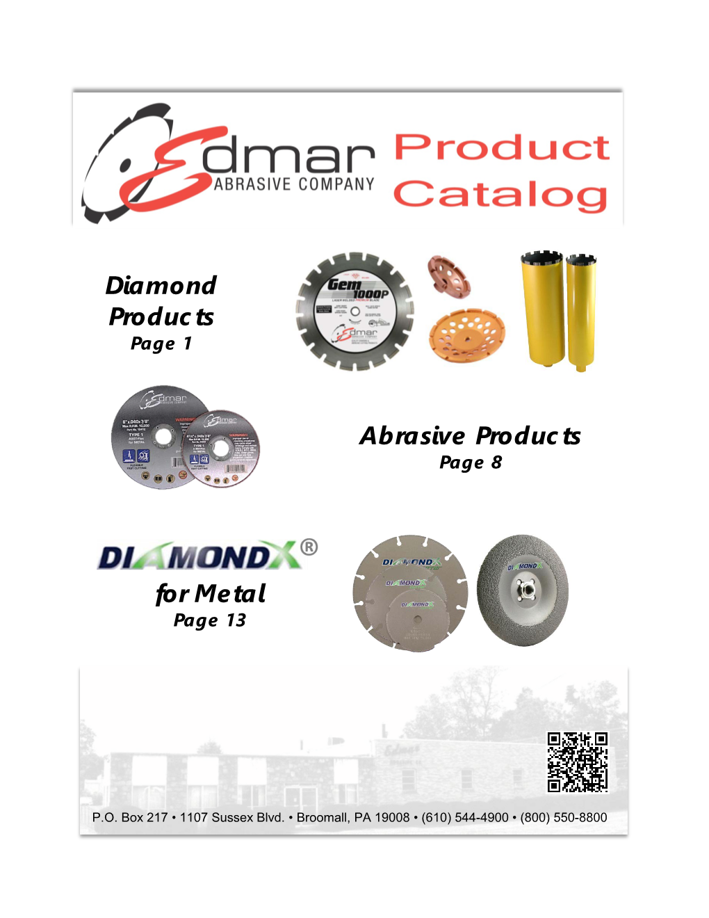 The Edmar Abrasive Company Product Catalog