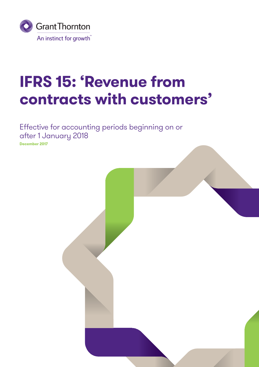 IFRS 15: 'Revenue from Contracts with Customers'