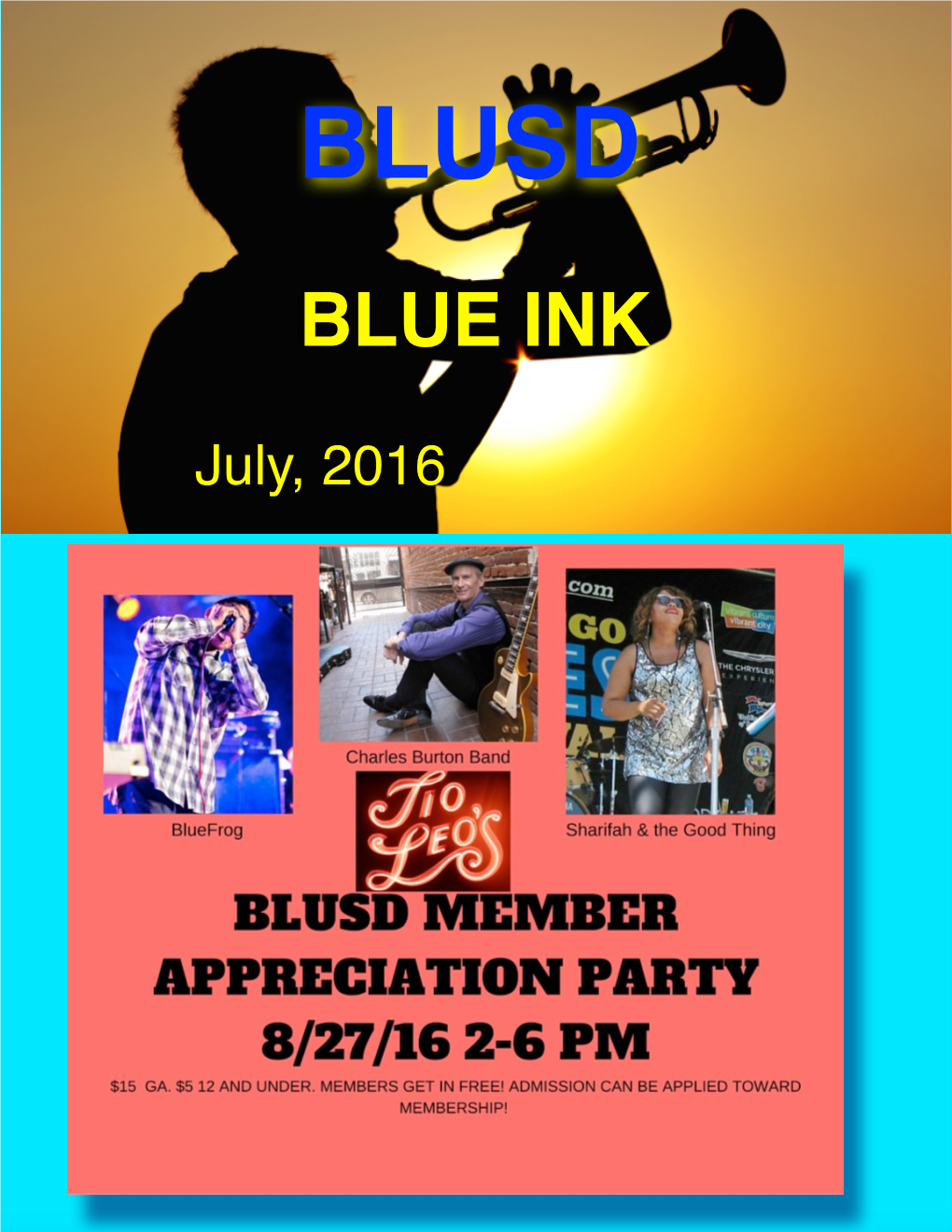 Blueink Newsletter July 2016
