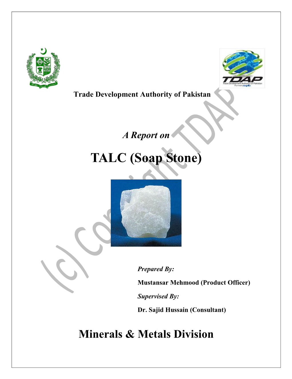 Trade Development Authority of Pakistan