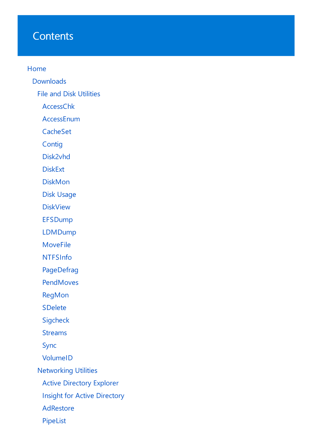 Windows Sysinternals Tools Inside Native Applications Software License Terms Licensing FAQ Windows Sysinternals 1/15/2021 • 3 Minutes to Read • Edit Online