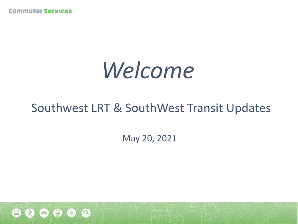 View Slides from Southwest LRT's Presentation